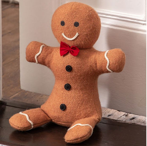 Fred Gingerbread Man Doorstop